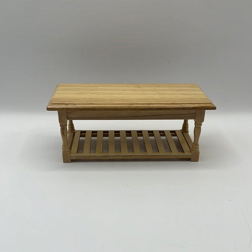 KIT032 - Pine kitchen prep table