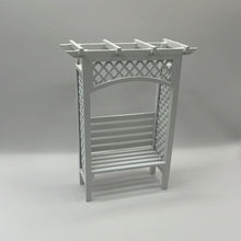 Load image into Gallery viewer, DF1145 - White arbour bench