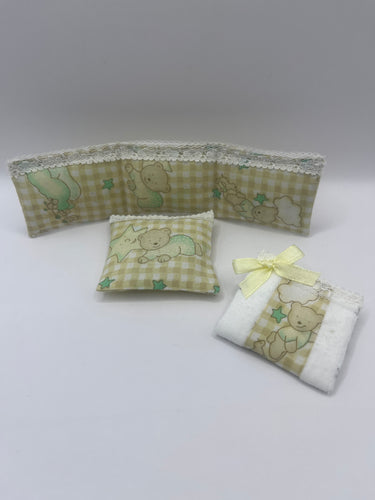 YD108 - Cot bedding set with matching towel