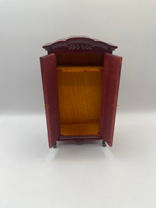 AB006 - Mahogany double wardrobe