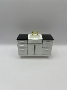 BA040 - Modern bathroom sink unit