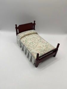 AB003 - Mahogany single bed