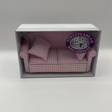 Load image into Gallery viewer, DF1162 - Pink checked sofa