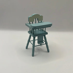 NUR007 - Blue high chair