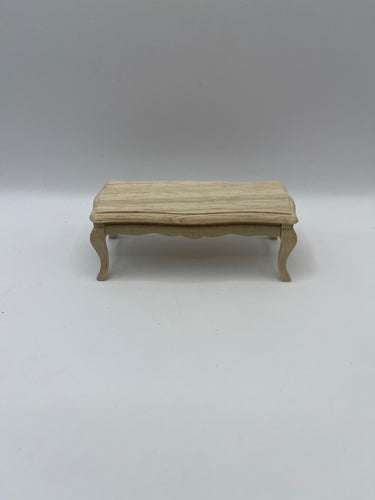 BEF022 - Bare wood coffee table