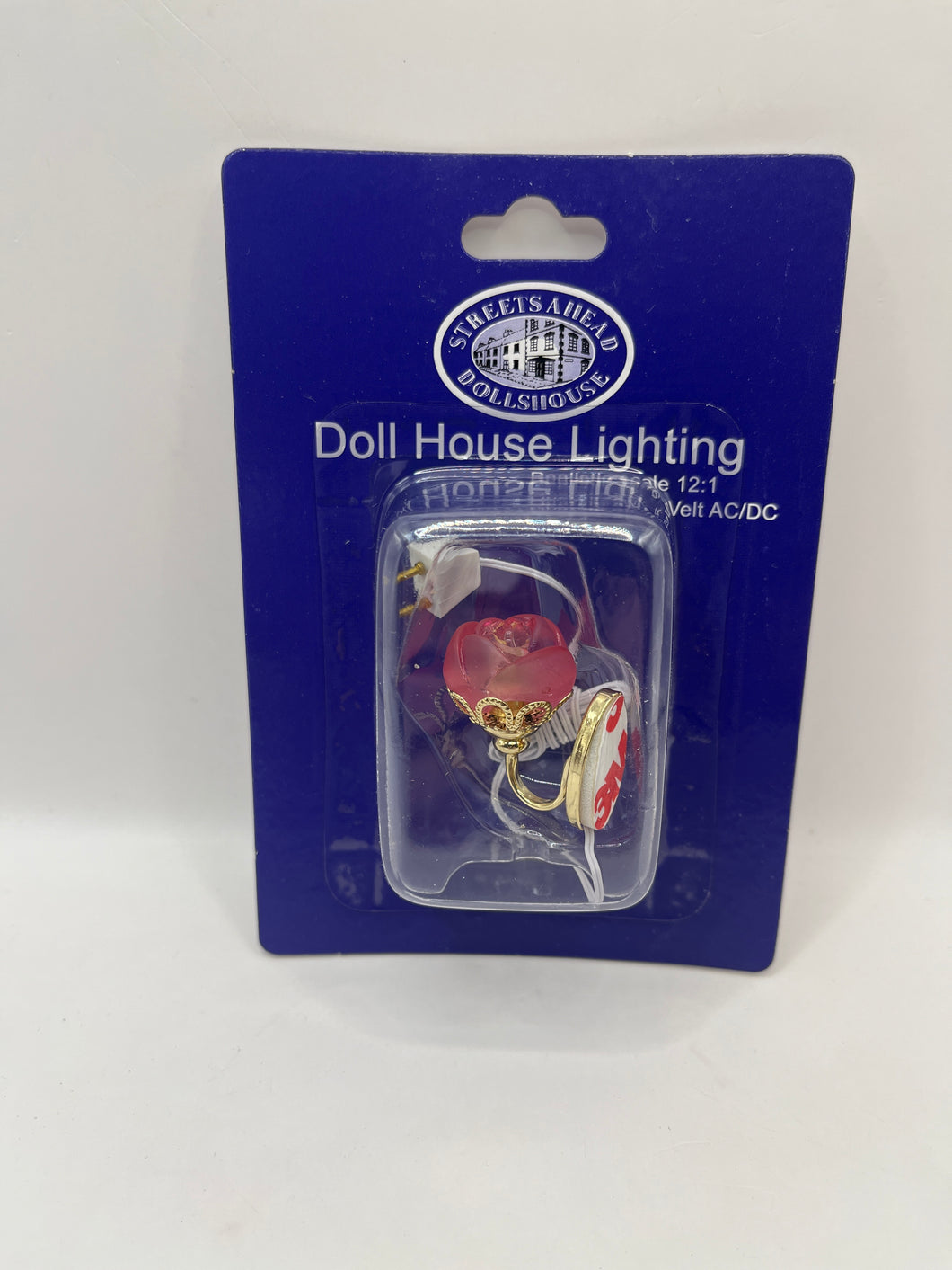DE120 - Pink rose wall light