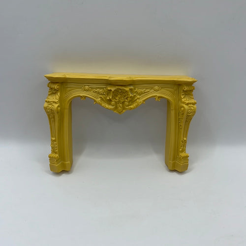 DEC201 - Cream carved fireplace