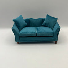 Load image into Gallery viewer, LOU118 - Modern teal sofa