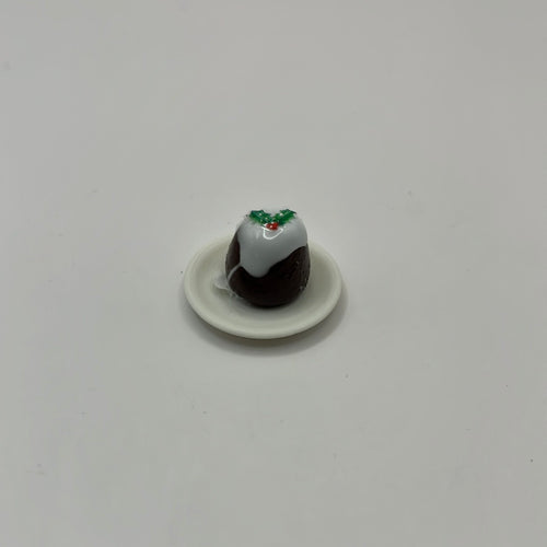 ZR179 - Christmas pudding with brandy cream