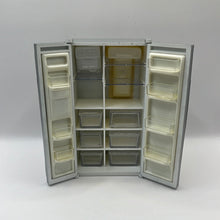 Load image into Gallery viewer, DF1006 - American deluxe silver fridge freezer