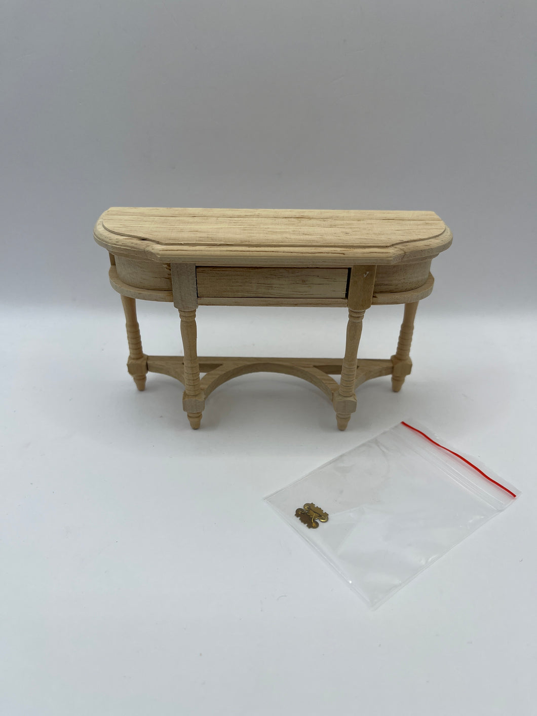 BEF027 - Bare wood hall table