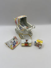 Load image into Gallery viewer, YD020 - Dressed Peter Rabbit pram with matching baby bag