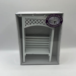 DF1145 - White arbour bench