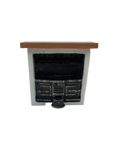 Heavy resin range cooker