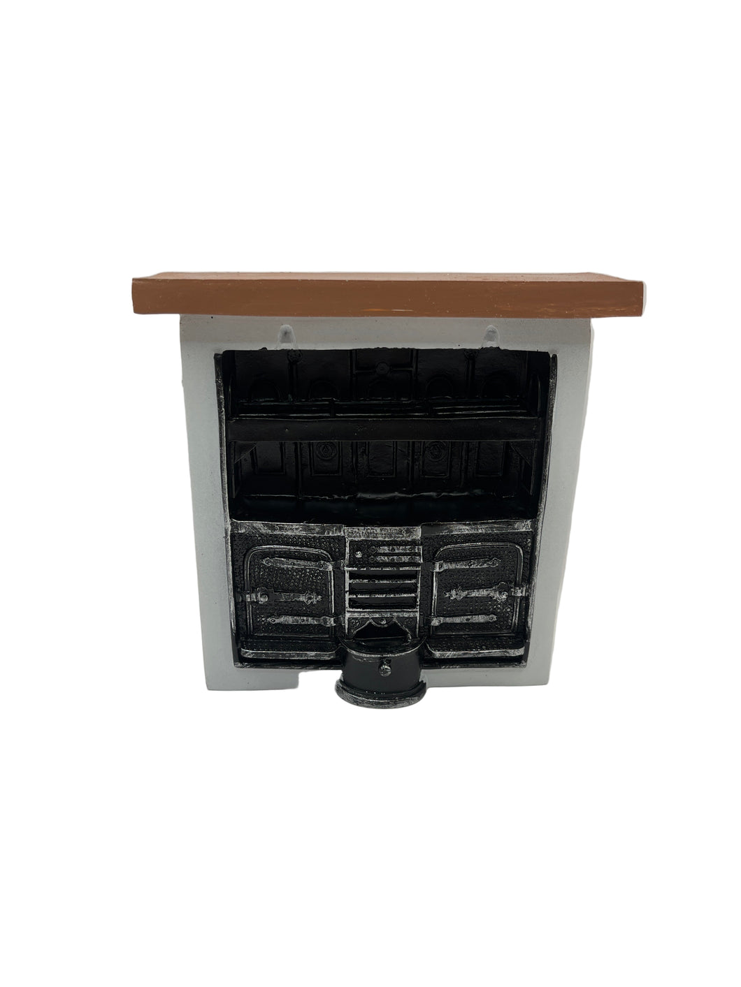 Heavy resin range cooker