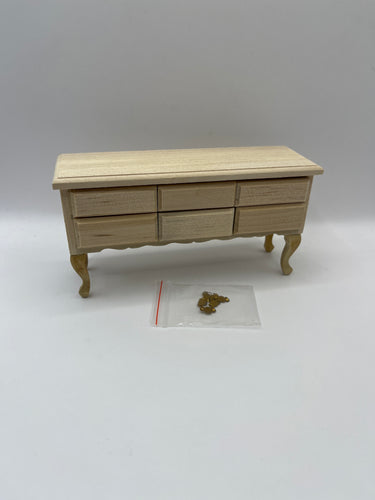 BEF170 - Bare wood sideboard with drawers