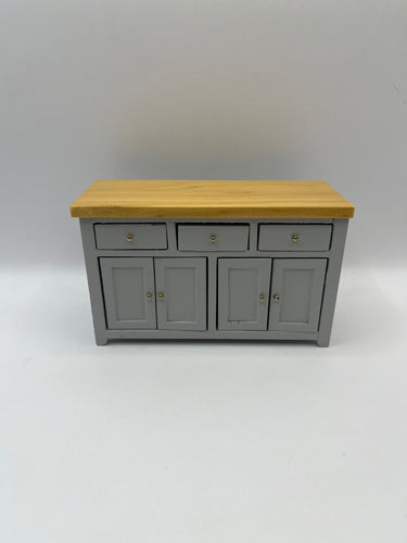 9342 - Contemporary large grey sideboard