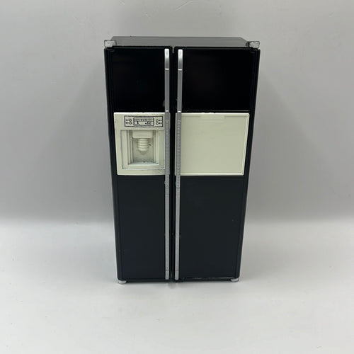 DF1007 - American deluxe black fridge freezer
