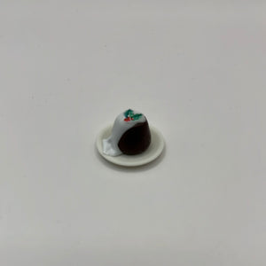 ZR177 - Christmas pudding with brandy cream