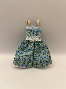 YD121 - Ladies blue dress