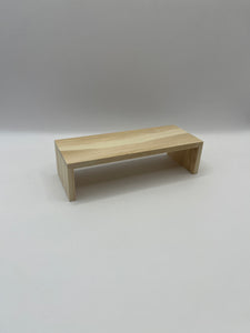 BEF181 - Bare wood low table or TV cabinet