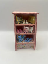 Load image into Gallery viewer, YD022 - Shop or bedroom shelves display with shoes and bespoke handbags