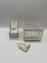 Load image into Gallery viewer, YD052 - Nursing chair and playpen with matching nappy sack