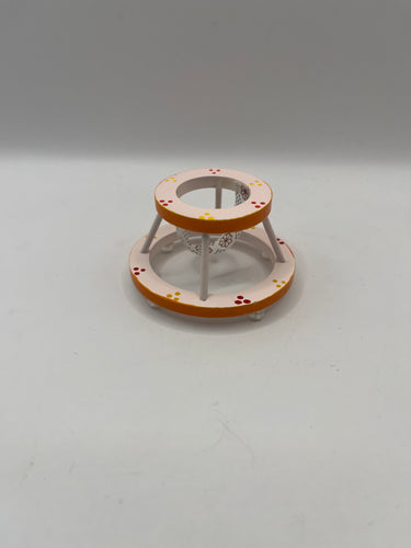 NUR019 - Pink decorative baby walker