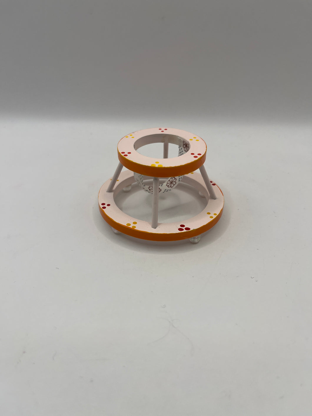NUR019 - Pink decorative baby walker