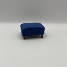 Load image into Gallery viewer, LOU046 - Modern royal blue footstool