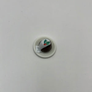 ZR177 - Christmas pudding with brandy cream