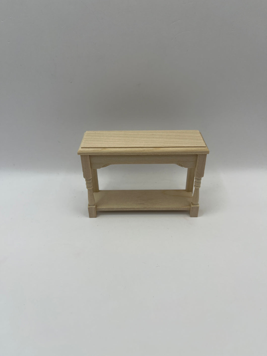 BEF108 - Bare wood hall side table