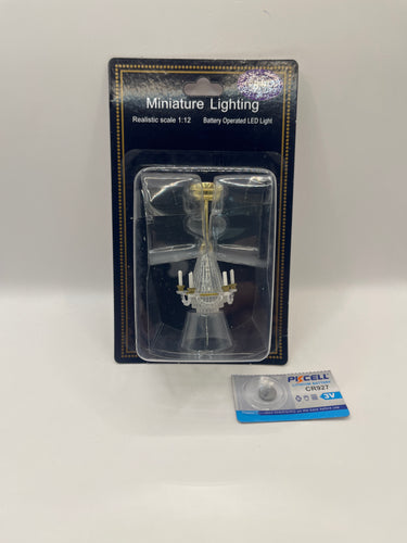 DE309 - Battery operated LED chandelier light