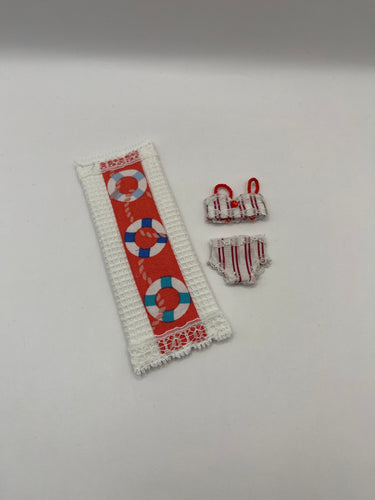 YD061 - Beach towel and bikini