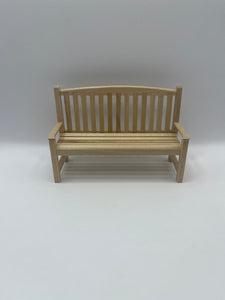 BEF144 - Bare wood garden bench
