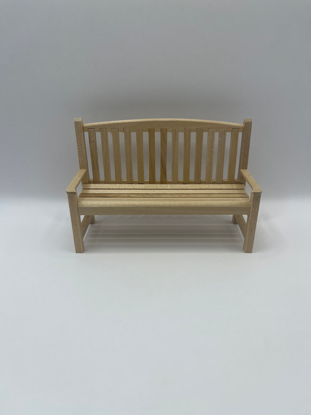 BEF144 - Bare wood garden bench