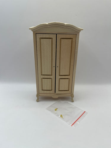 BEF016 - Bare wood wardrobe