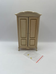 BEF016 - Bare wood wardrobe
