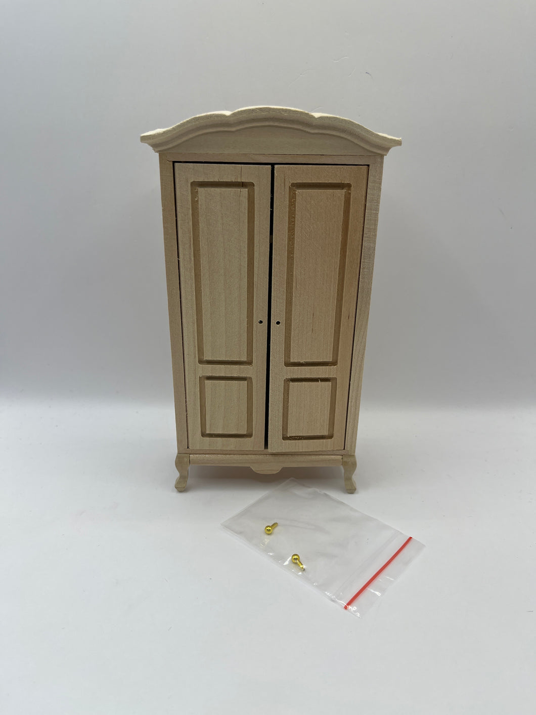BEF016 - Bare wood wardrobe