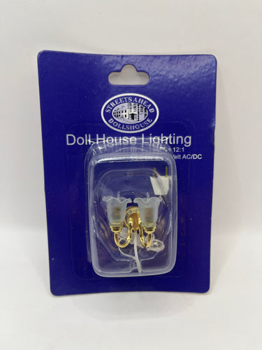 DE018 - Double tulip wall light