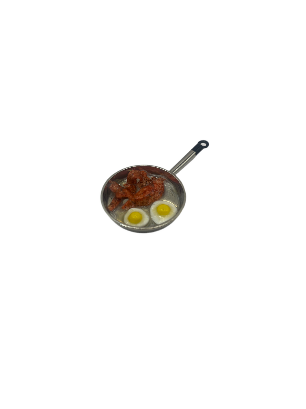 ZR114 - Large pan of bacon and eggs