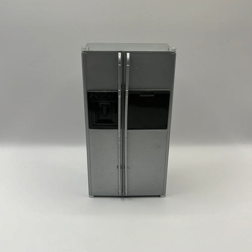 DF1006 - American deluxe silver fridge freezer