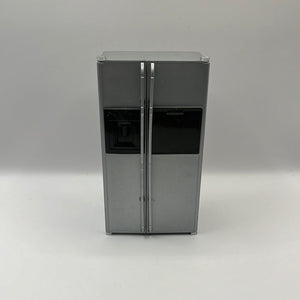 DF1006 - American deluxe silver fridge freezer