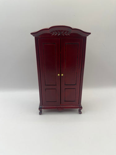 AB006 - Mahogany double wardrobe