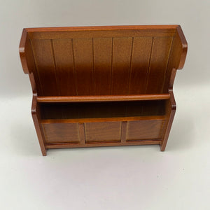 DF1476 - Deluxe oak pew