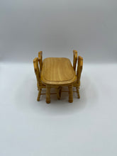 Load image into Gallery viewer, DIN004 - Pine table &amp; chairs