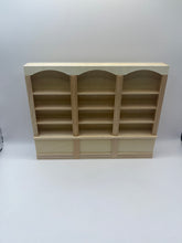 Load image into Gallery viewer, SH013 - Bare wood triple shop shelves