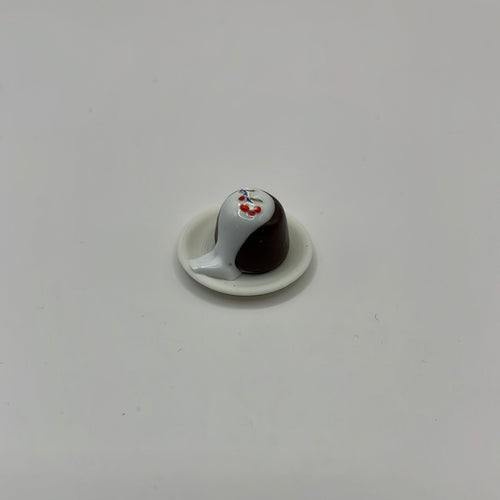 ZR178 - Christmas pudding with brandy cream