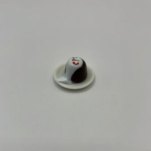 ZR178 - Christmas pudding with brandy cream