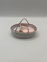 Load image into Gallery viewer, YD085 - Pink and white Moses basket